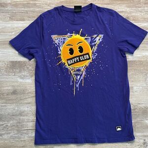 Emoji Happy Club Smiley Face Shirt South Pole Originals Mens Size Medium